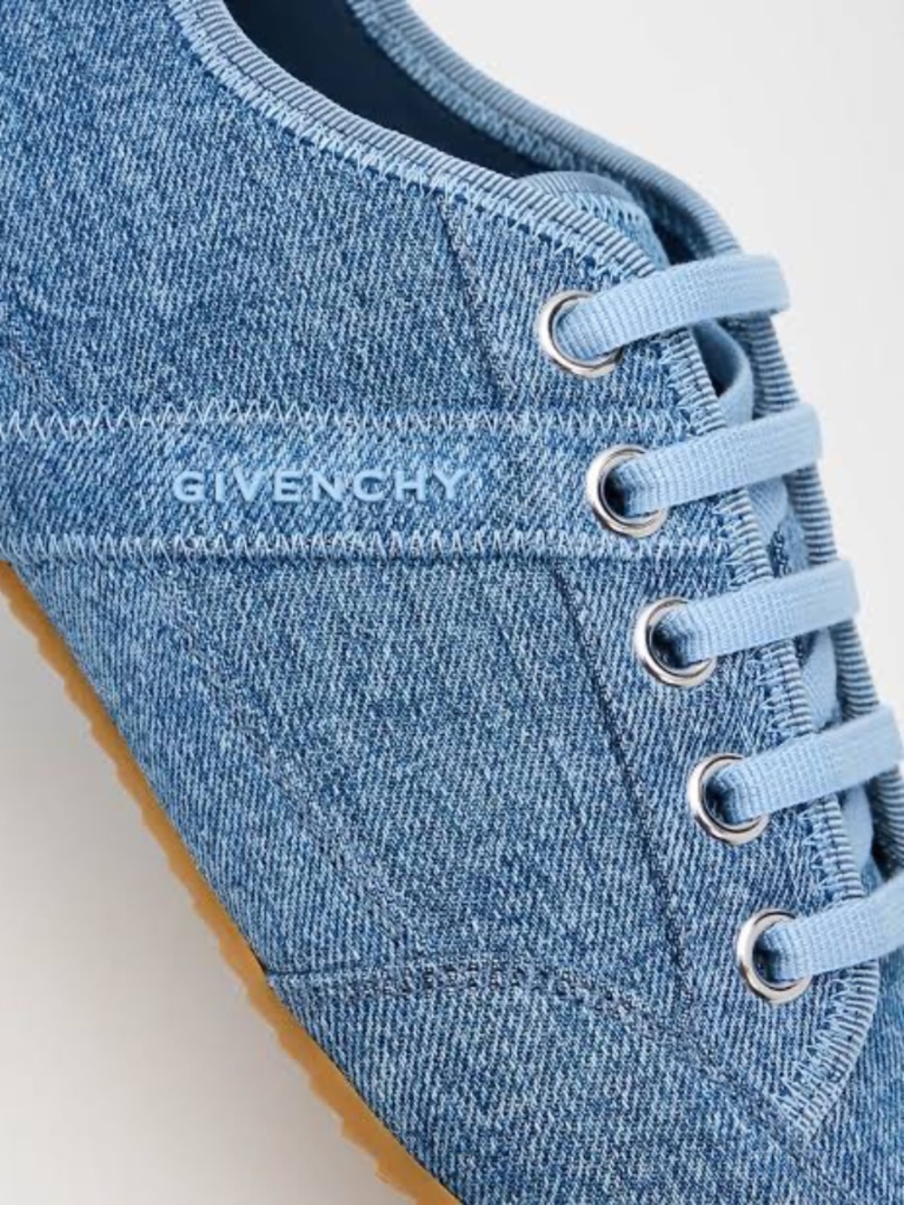 Givenchy Denim slim sneakers NEW size 36 - Picture 9 of 9